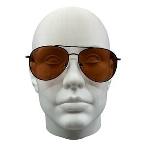 Pugs Gear Day Night Deluxe Aviator Sunglasses Black Amber Lens